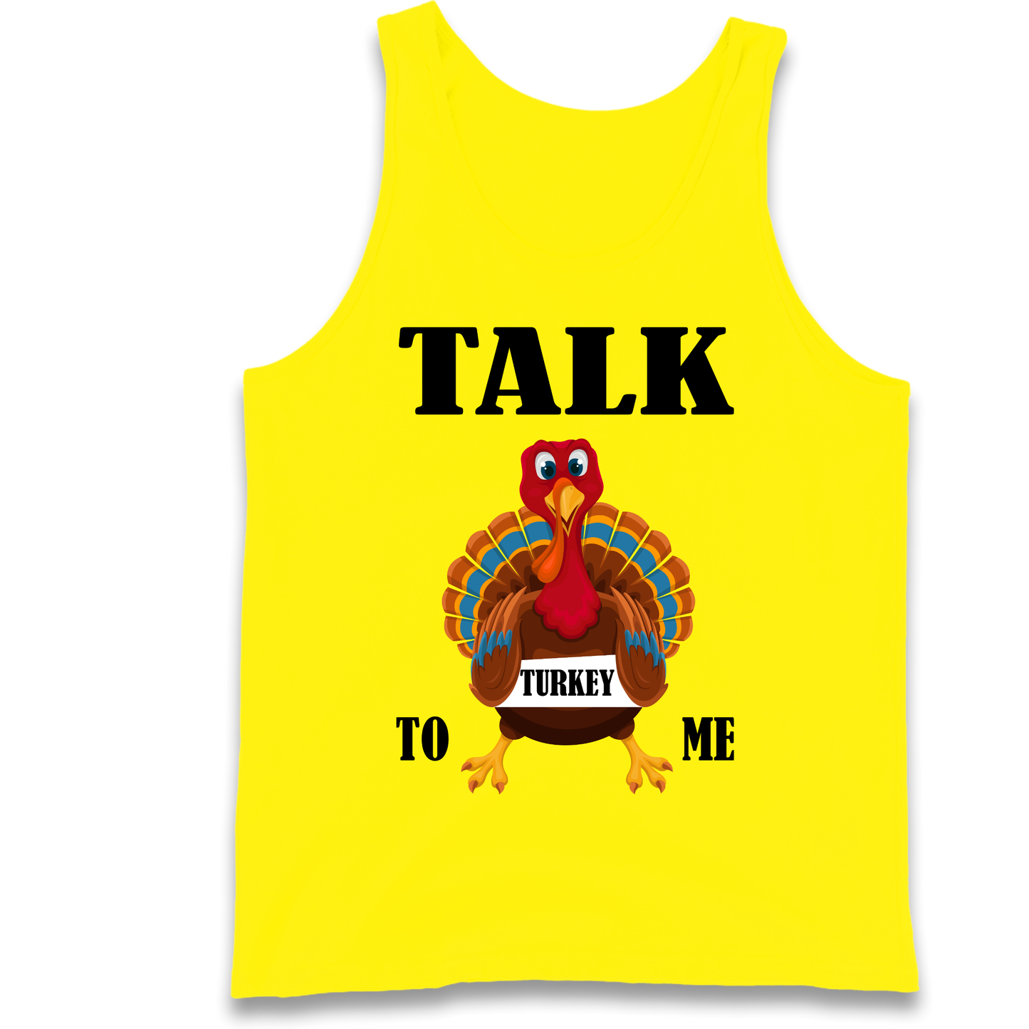 Talk Turkey To Me Christmas Tank Top