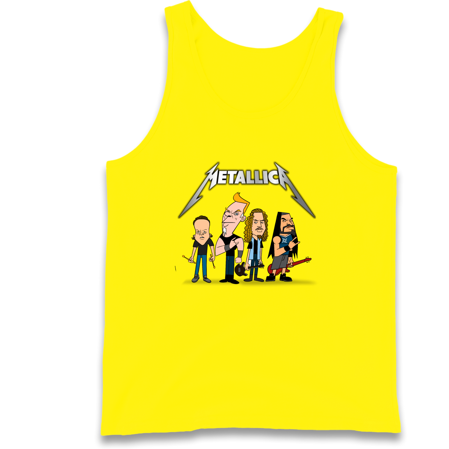 Metallica Cartoon Tank Top