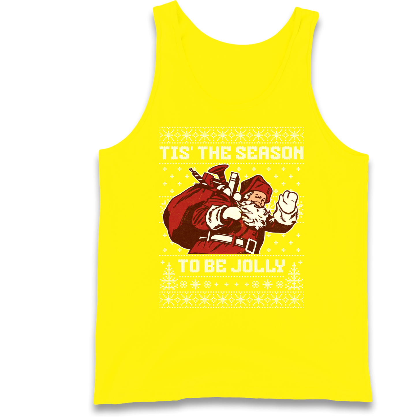 Tis The Season To Be Jolly Christmas Tank Top