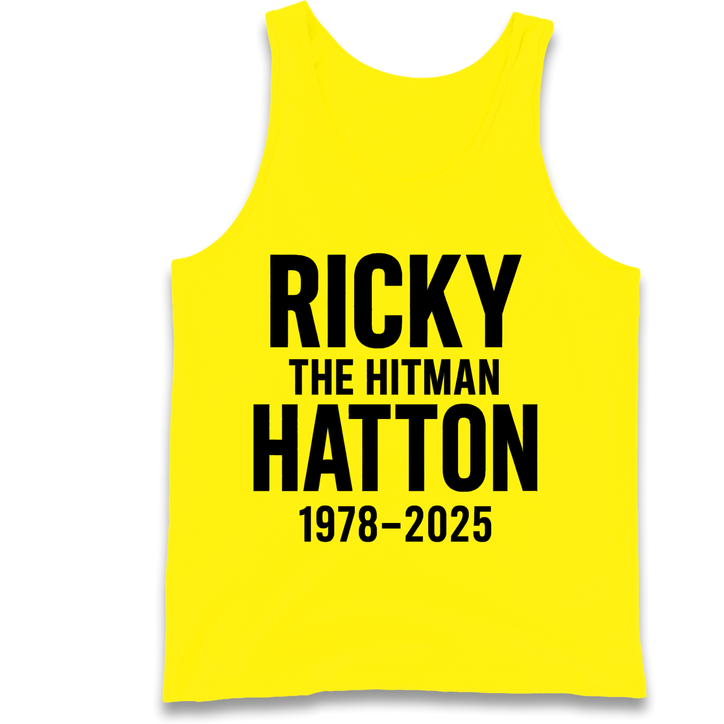 Ricky The Hitman Hatton 1978 2025 Tank Top