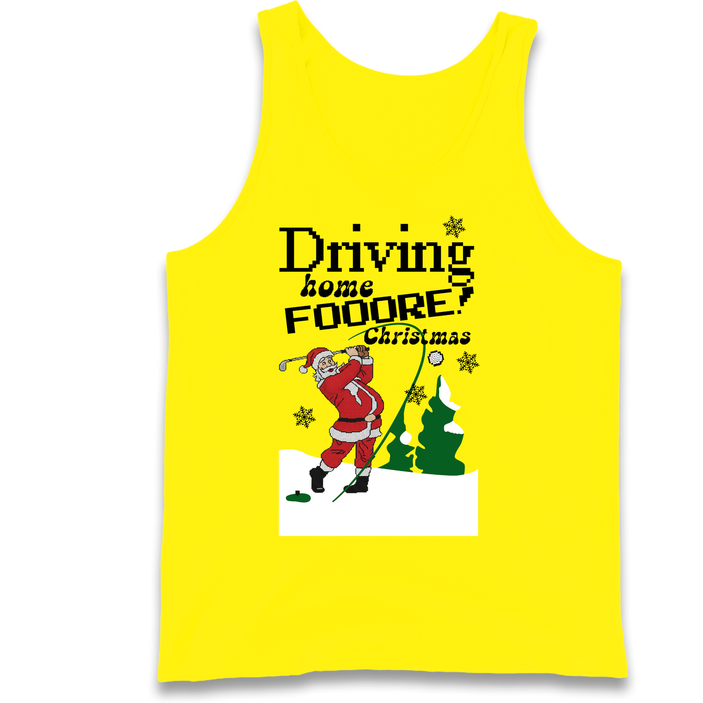 Christmas Golf Tank-Top