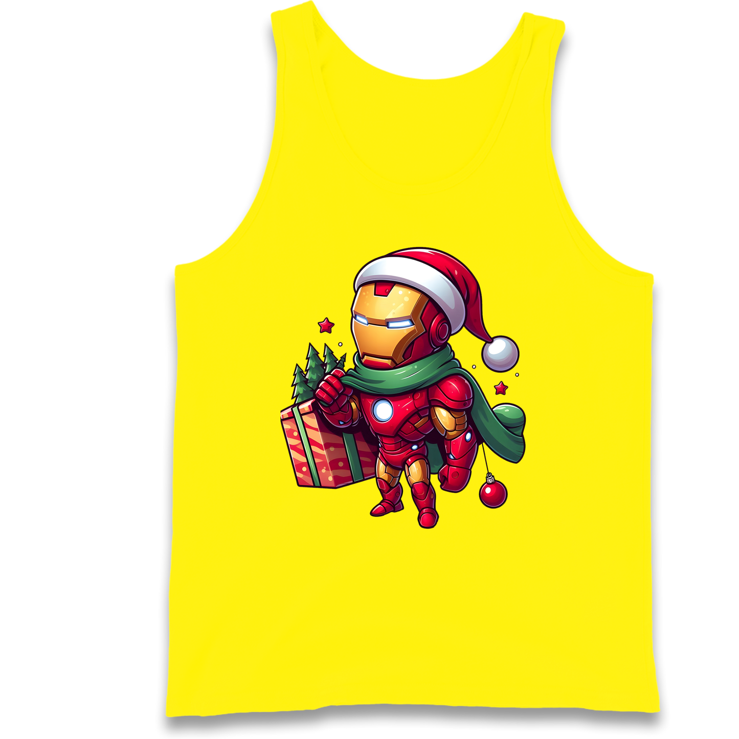 Ironman Santa Tank Top