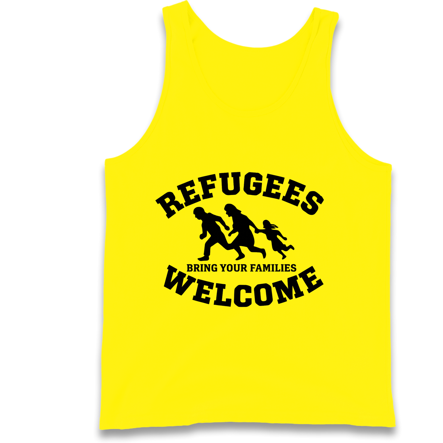 Welcome Refugees Tank Top
