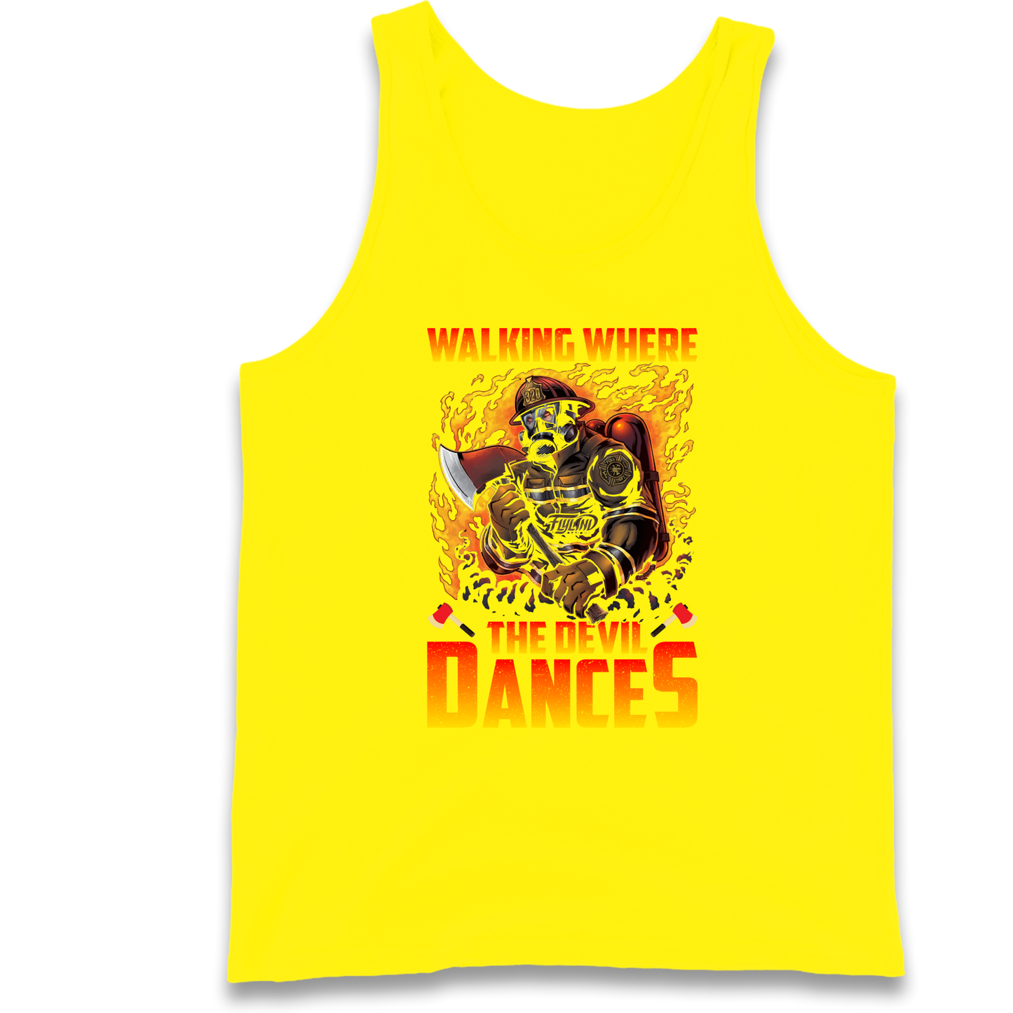 Walking Where The Devil Dances Tank Top