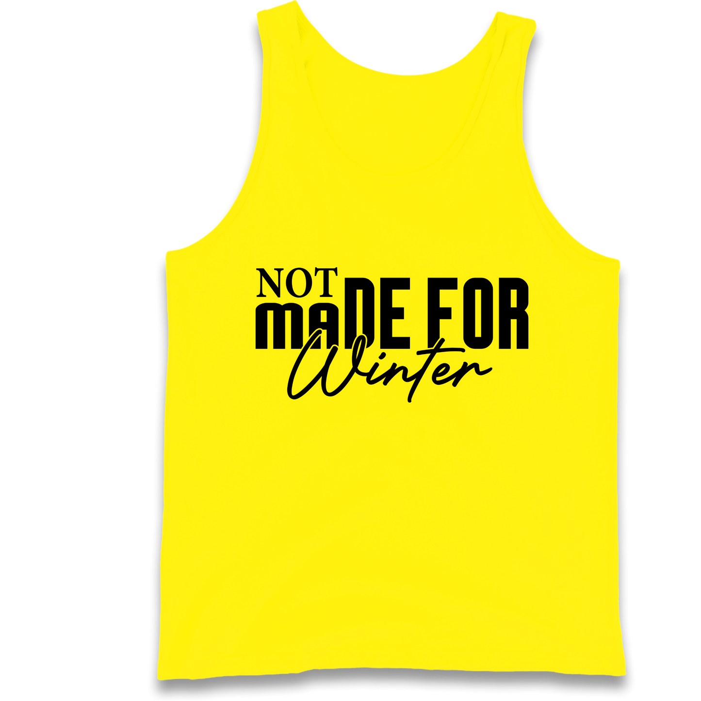 Not Made For Winter Christmas Tank Top