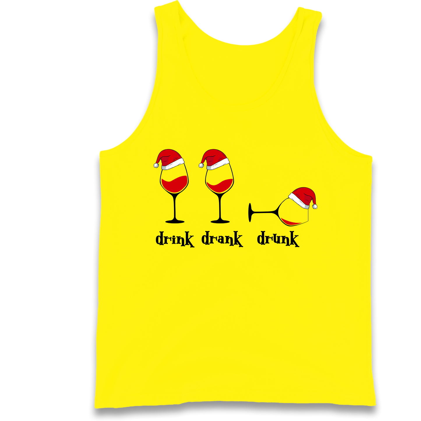 Drink Drank Drunk Tank-Top