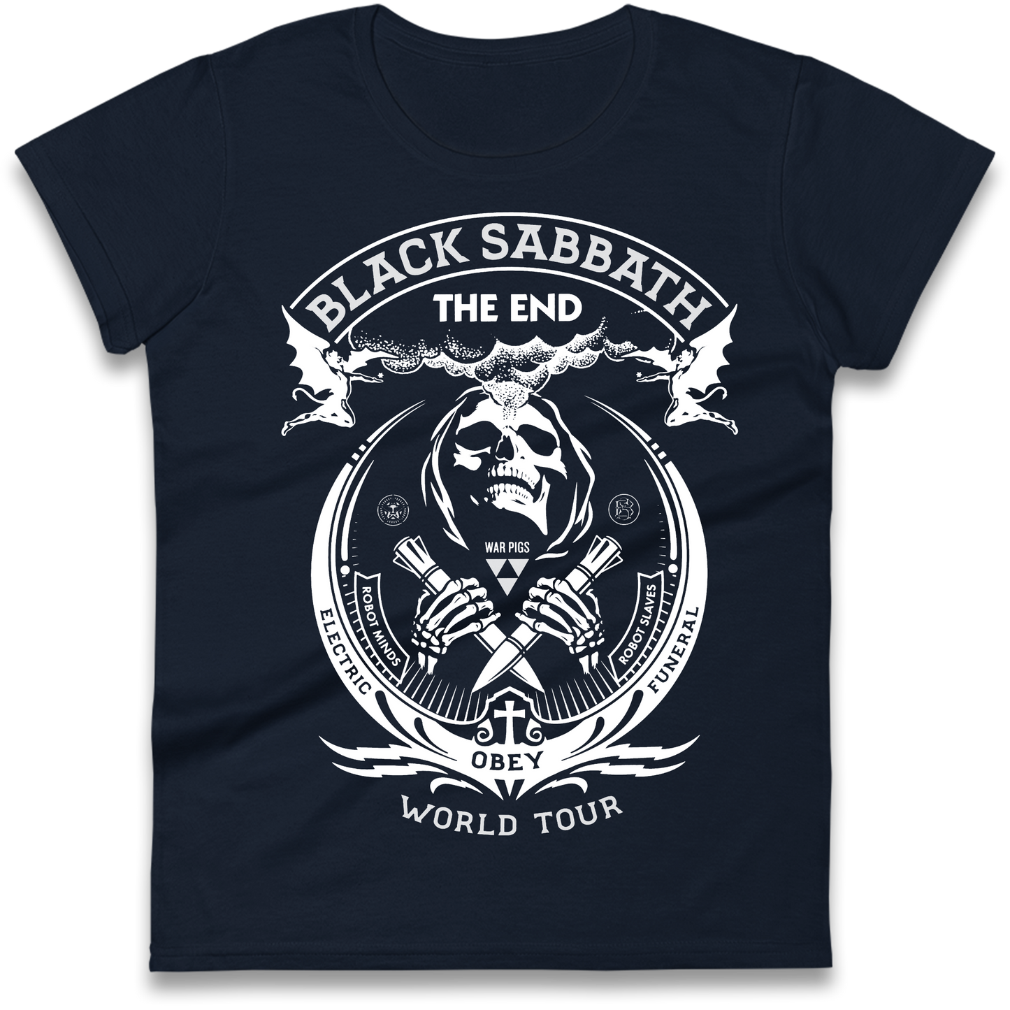 Black Sabbath The End World Tour Ladies Shirt