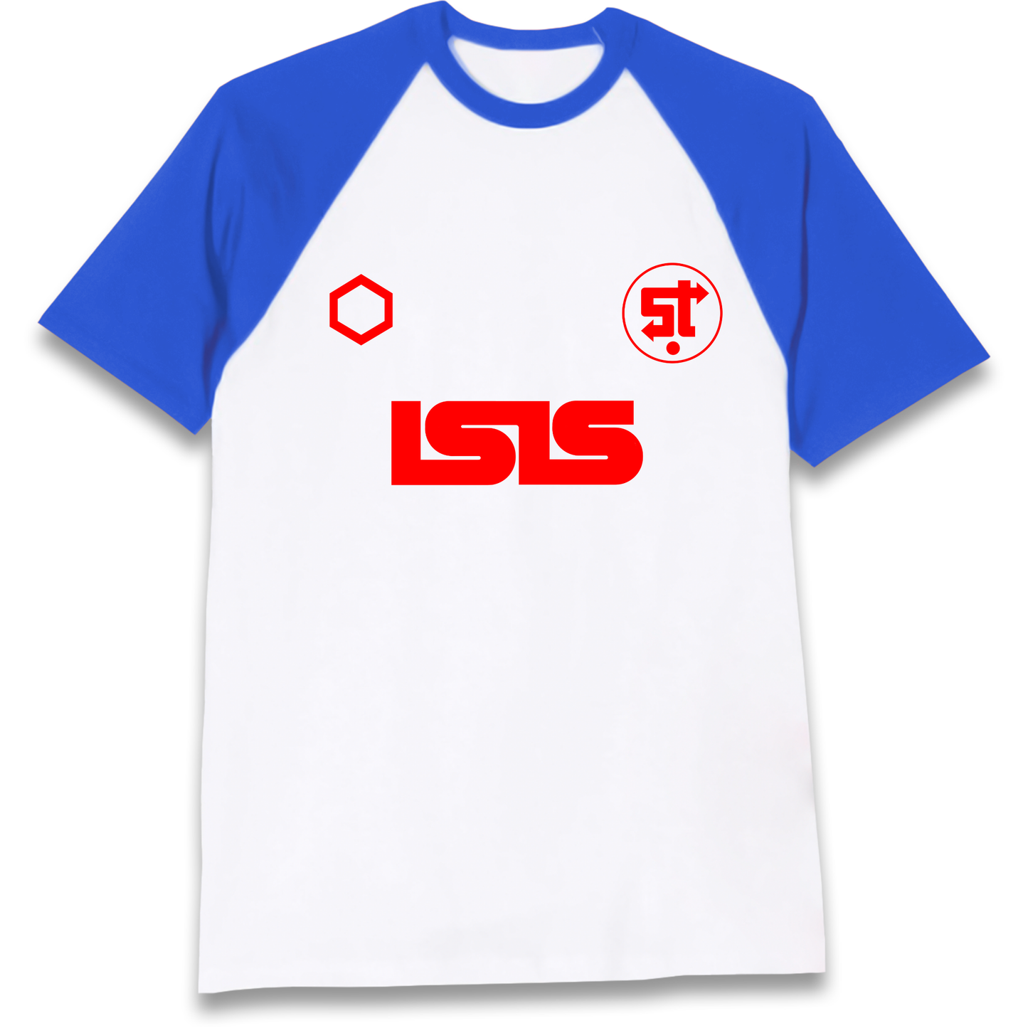 Retro Swindon Town Football Raglan T Shirt