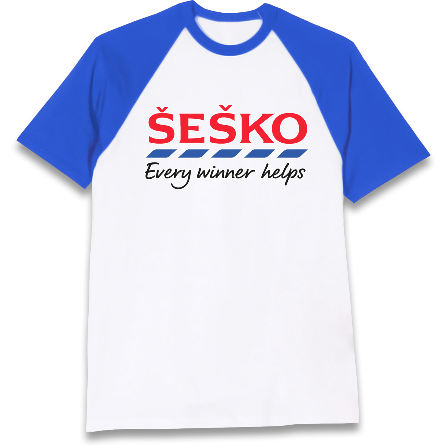 BenjaminSesko Every Winner Helps Raglan T Shirt