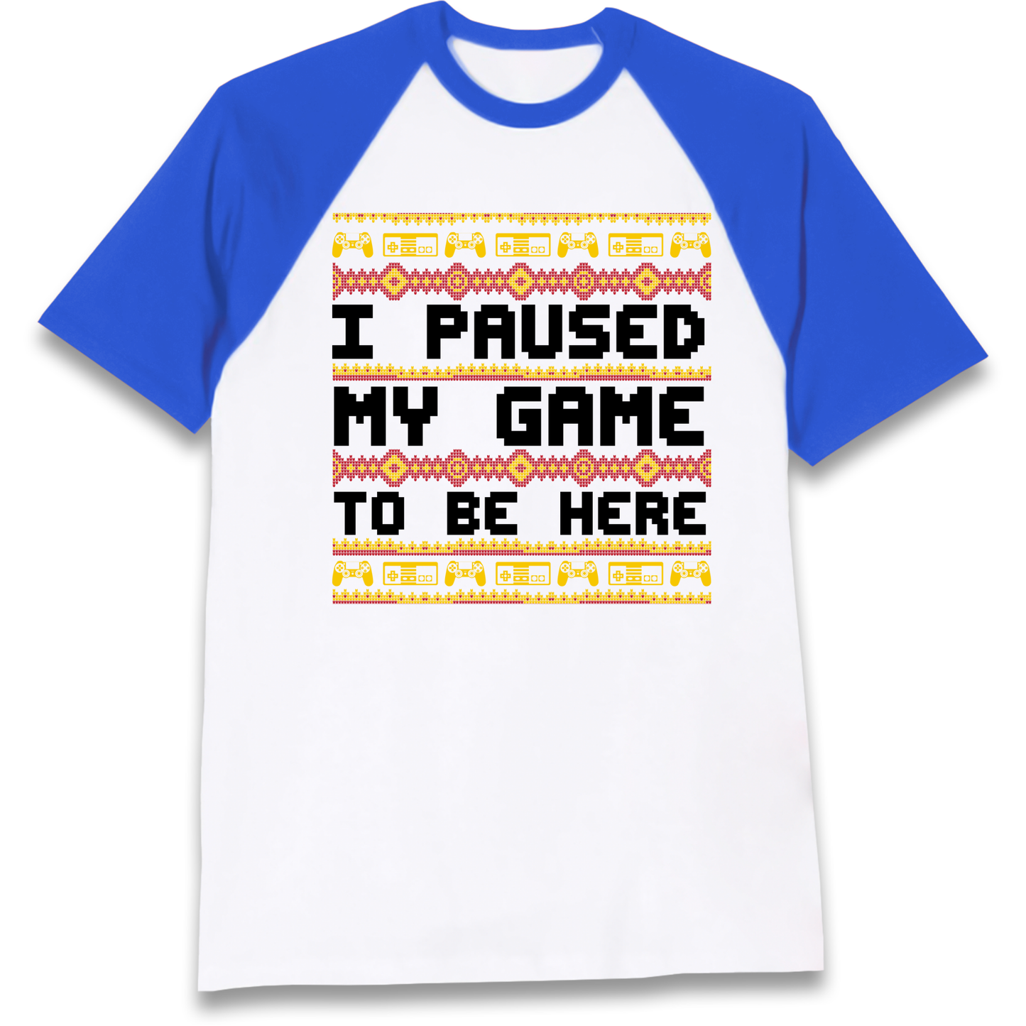 Paused My Game Raglan T Shirt