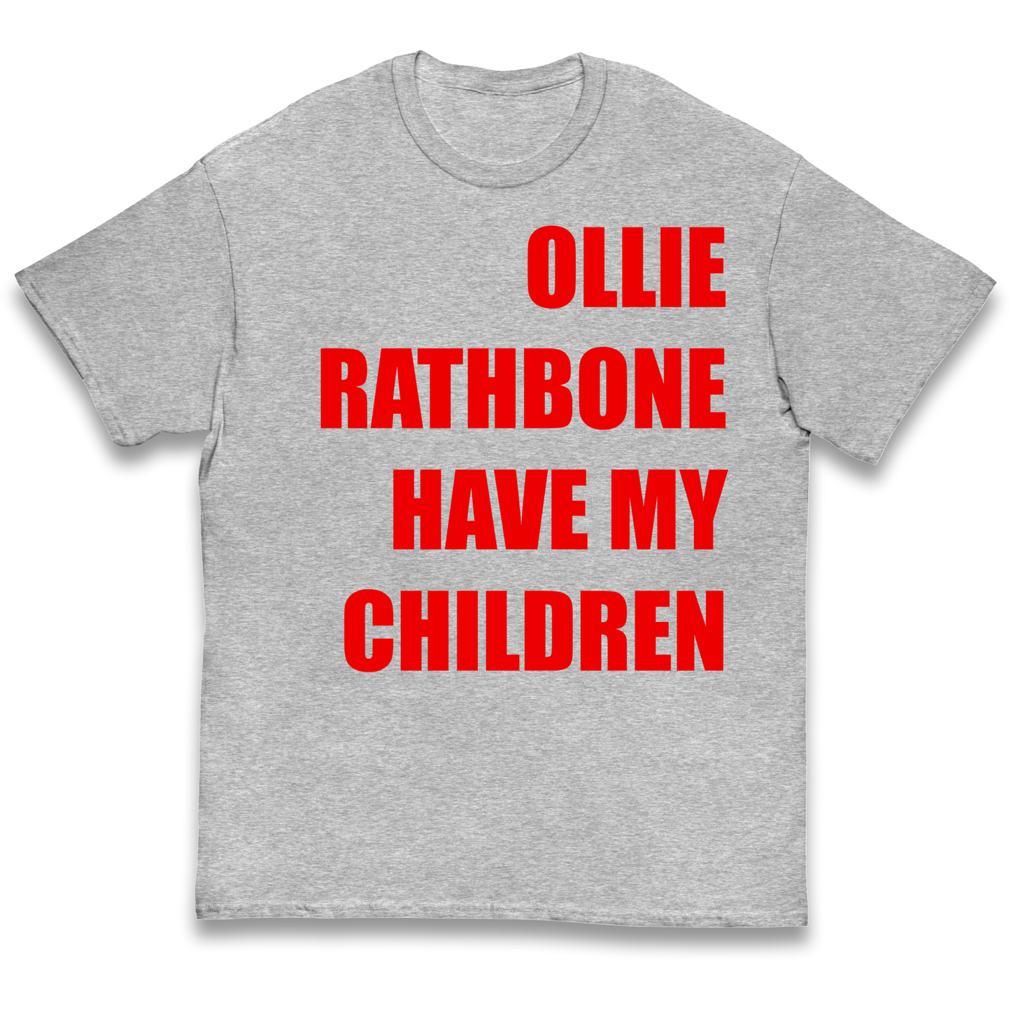 Ollie Rathbone Have My Children Rob McElhenney Wrexham Kids T Shirt