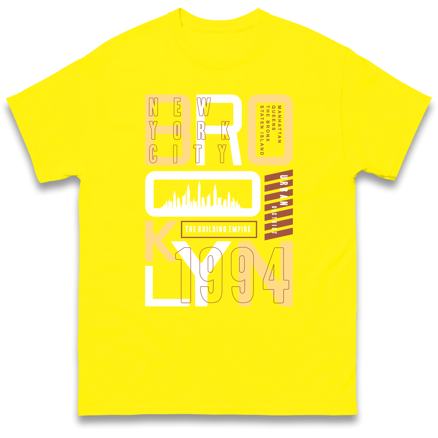 Brooklyn New York Urban District T Shirt
