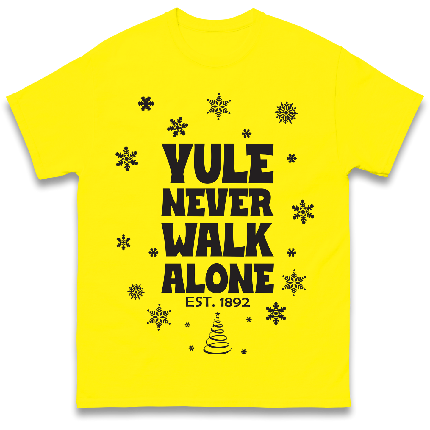 Yule Never Walk Alone Liverpool Christmas T Shirt
