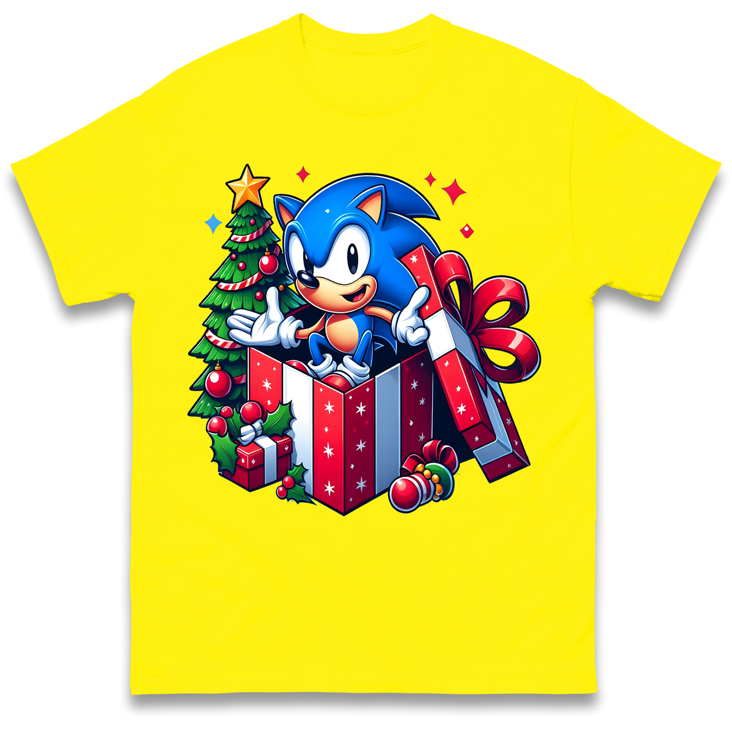 Sonic The Hedgehog Christmas T Shirt