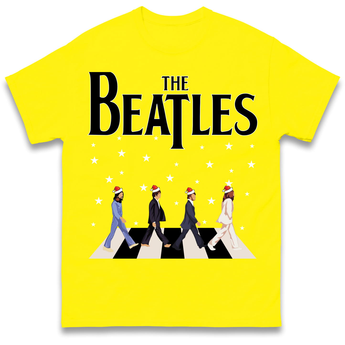 The Beatles Abbey Road Christmas T Shirt