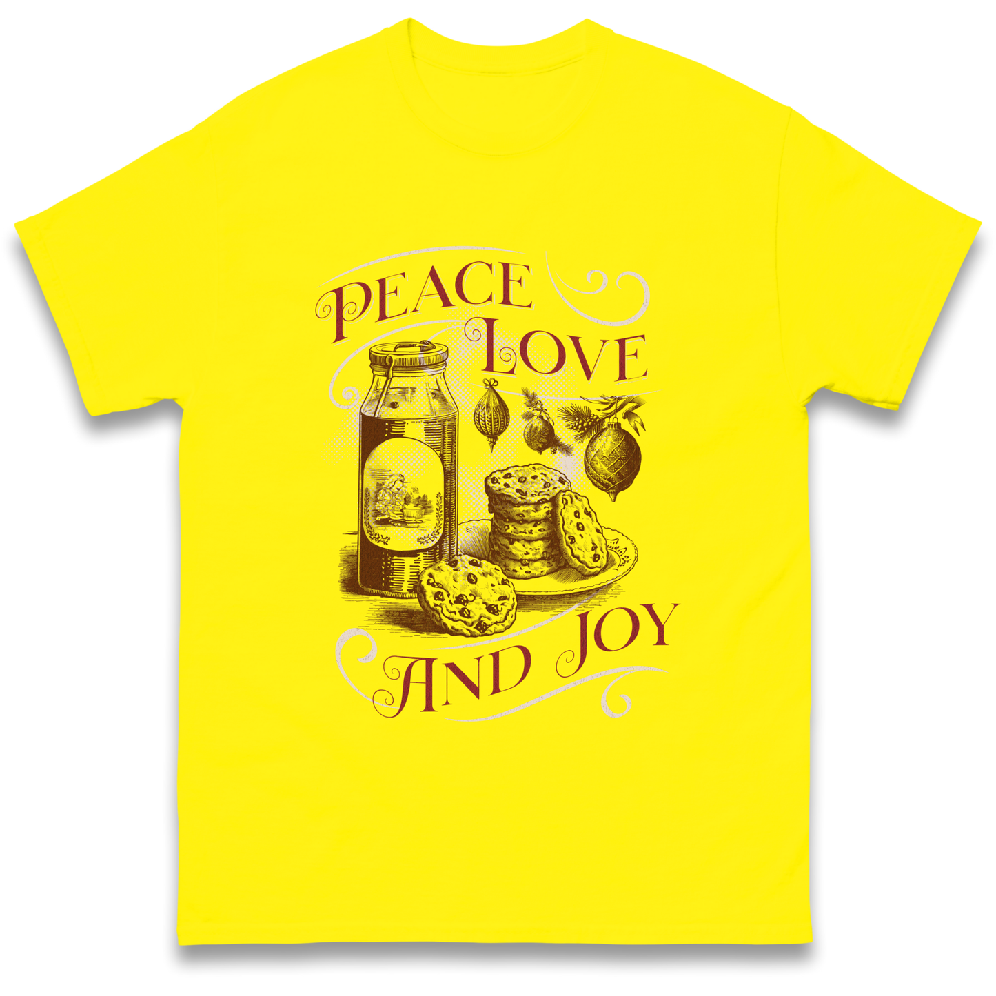 Peace Love And Joy Christmas T Shirt