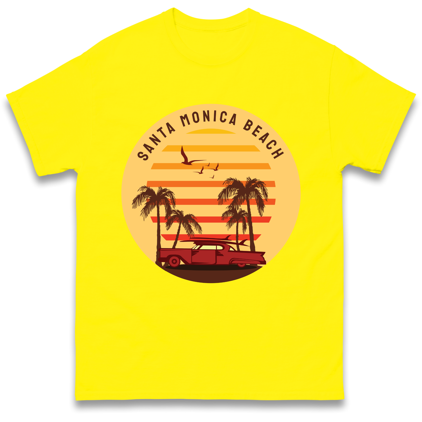 Santa Monica Beach T Shirt