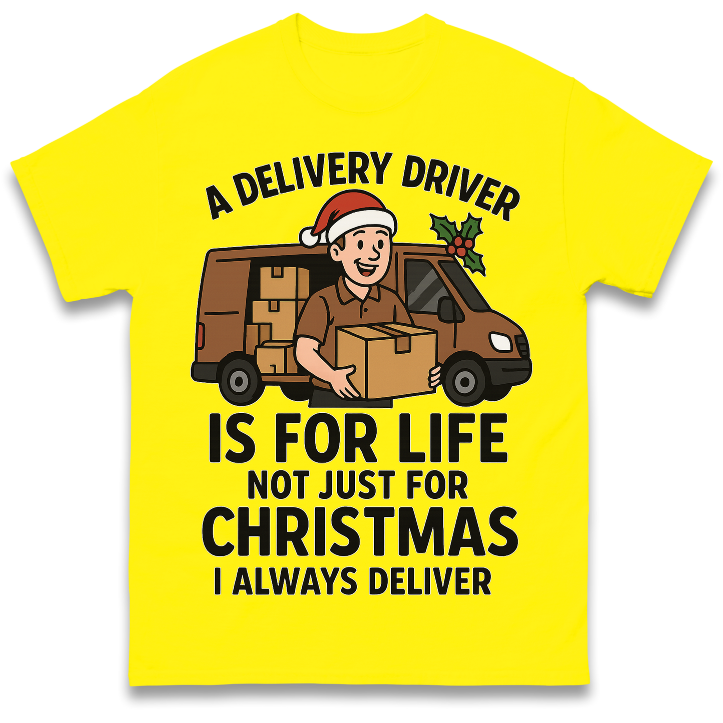 Delivery Driver Christmas T Shirt