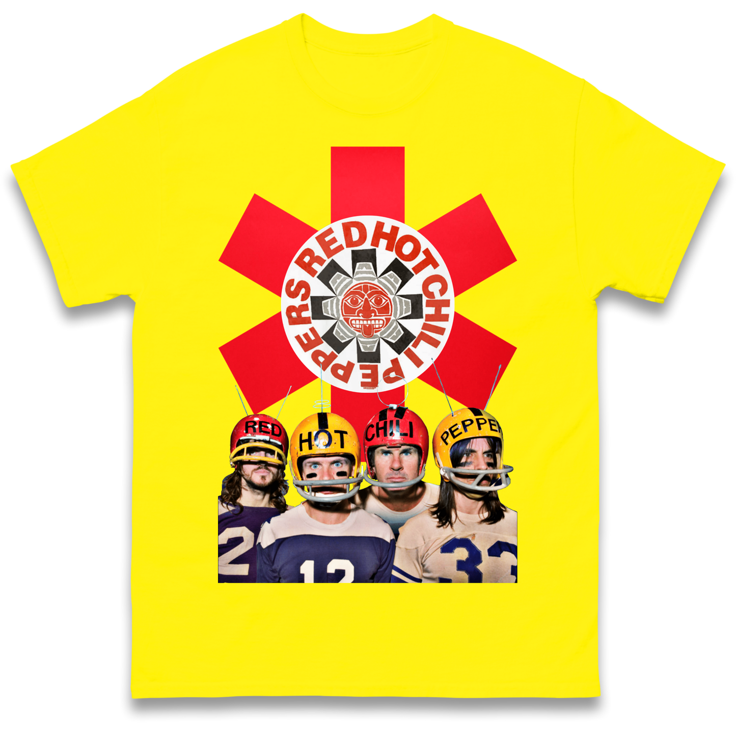 Red Hot Chilli Peppers American Football T Shirt