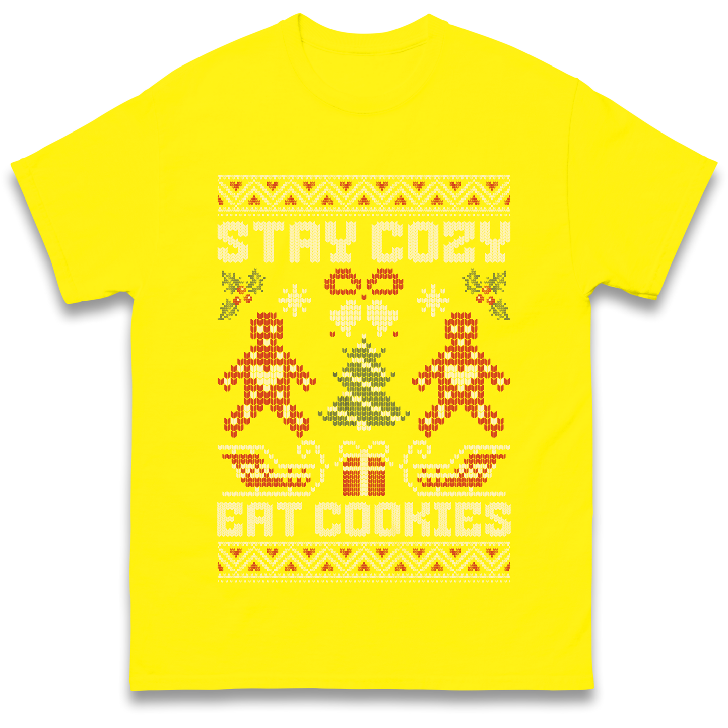 Stay Cozy Eat Cookies Christmas T Shirt