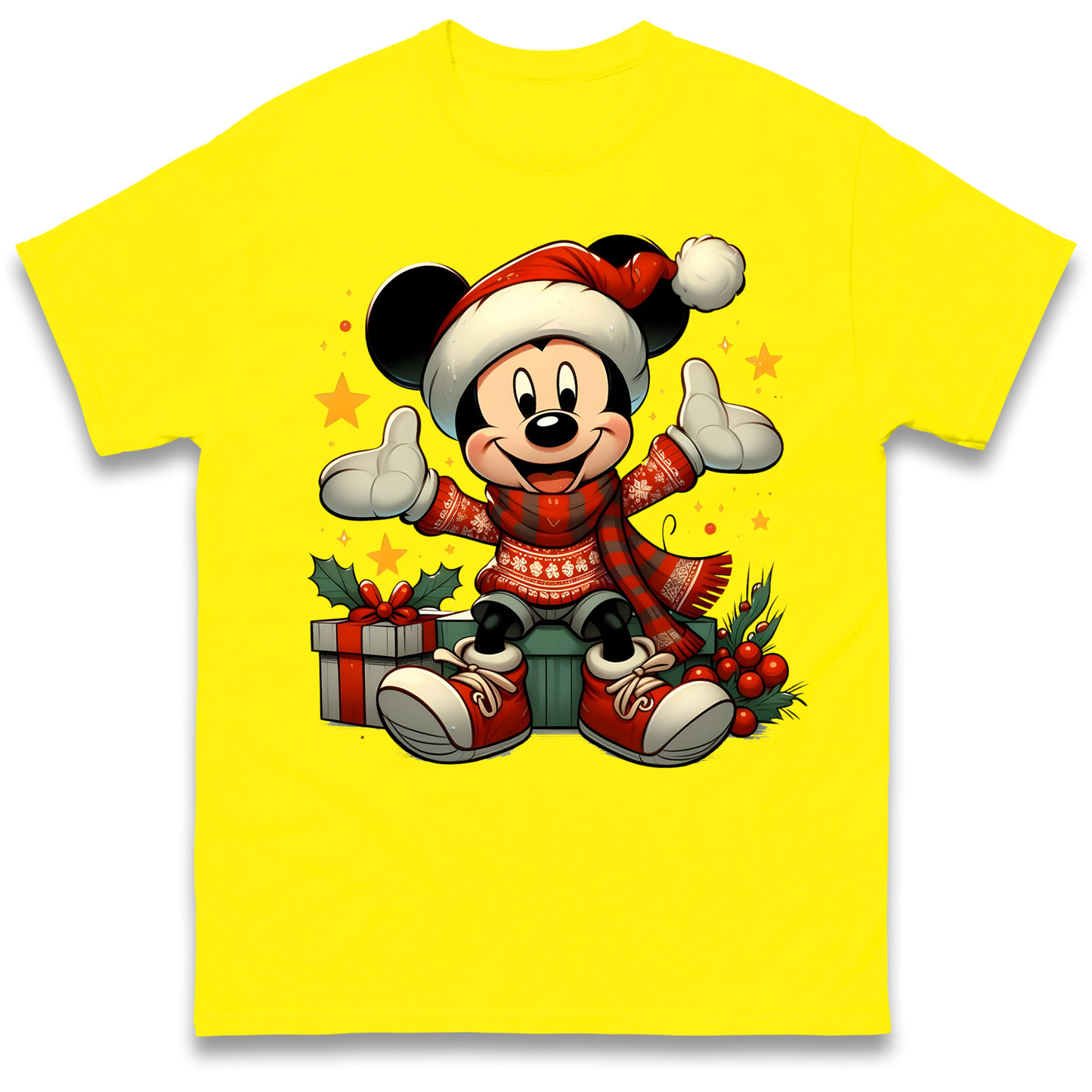 Micky Mouse Christmas T Shirt