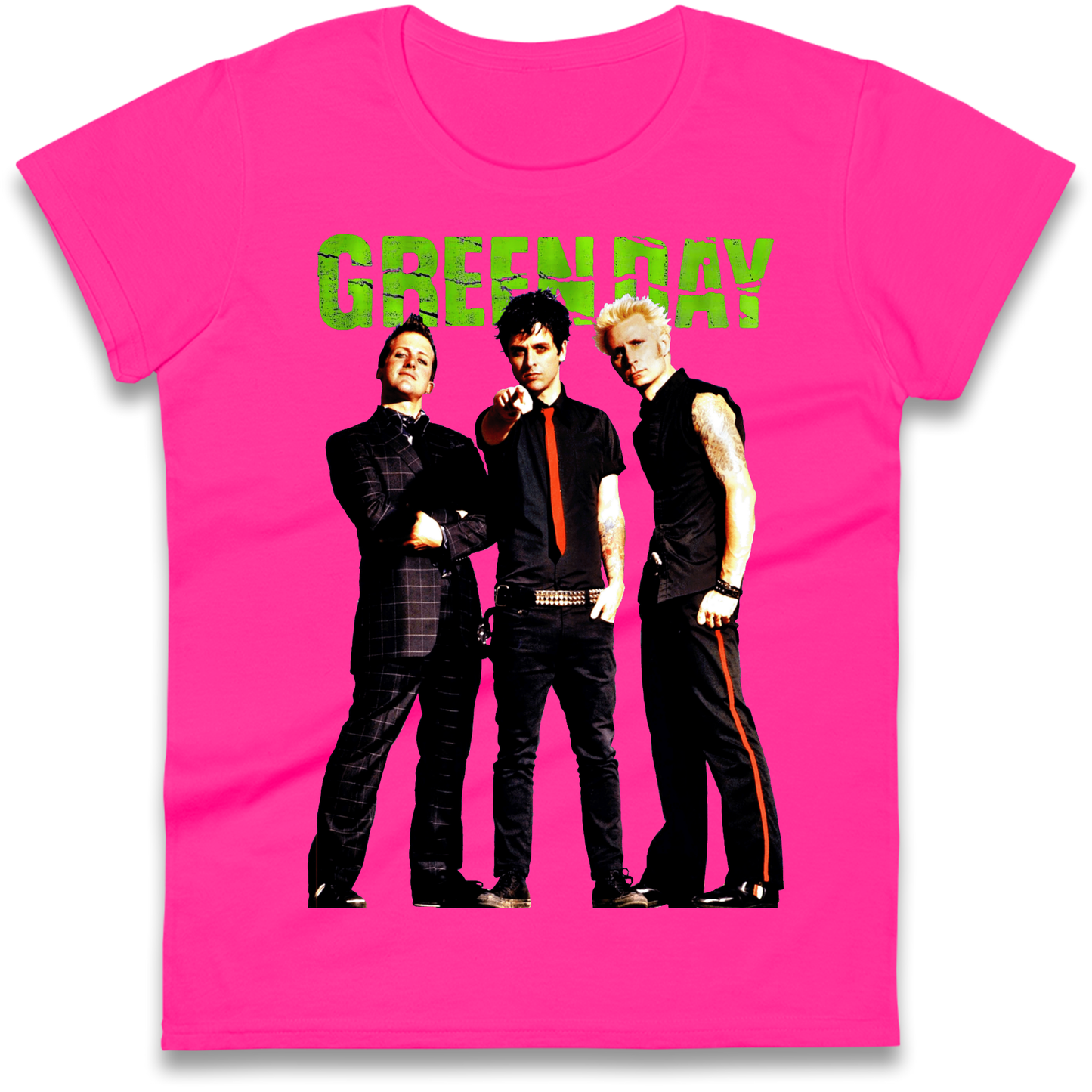 Green Day Ladies T Shirt