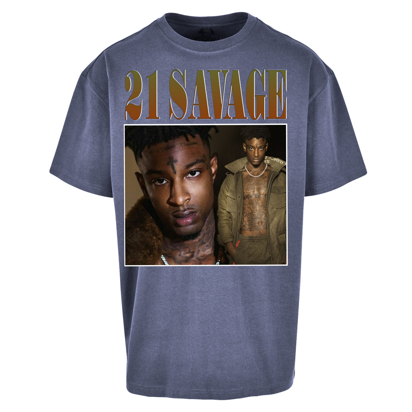 21 Savage Rapper Oversized T Shirt