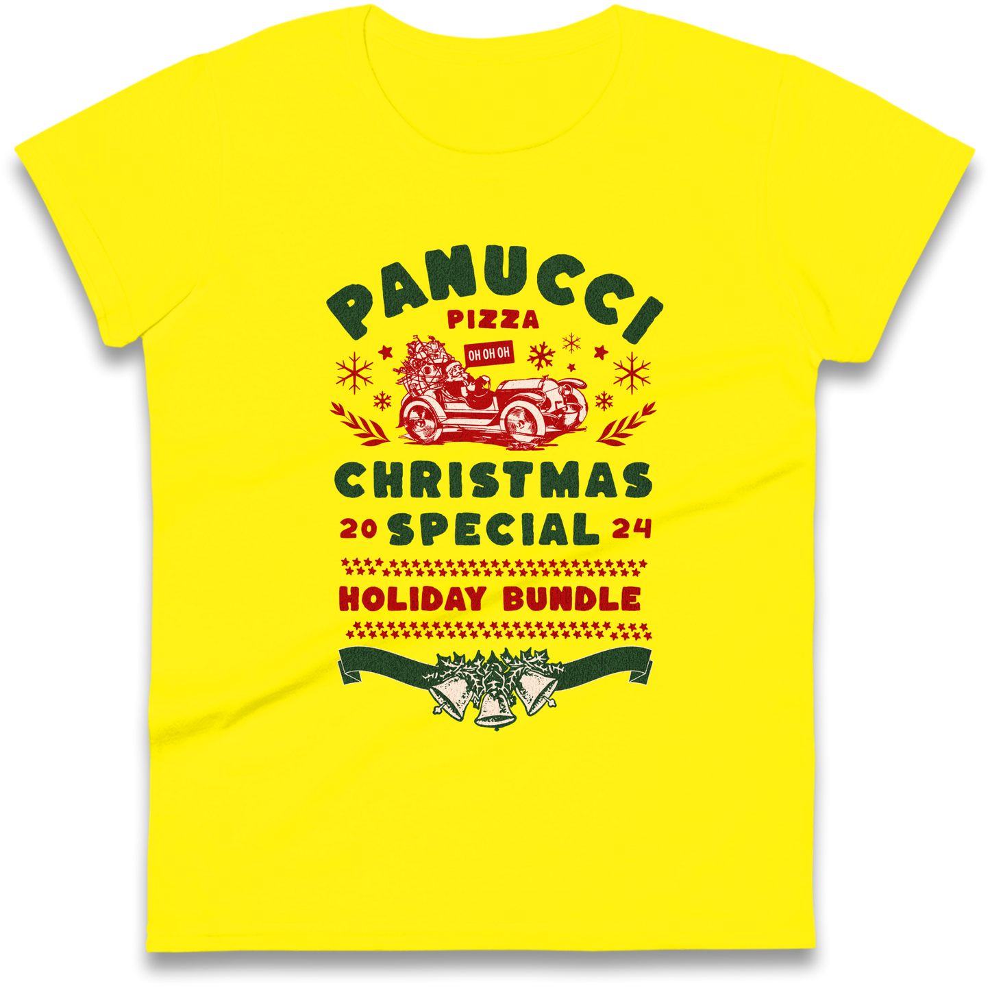 Panucci Pizza Christmas Special Christmas Ladies Shirt