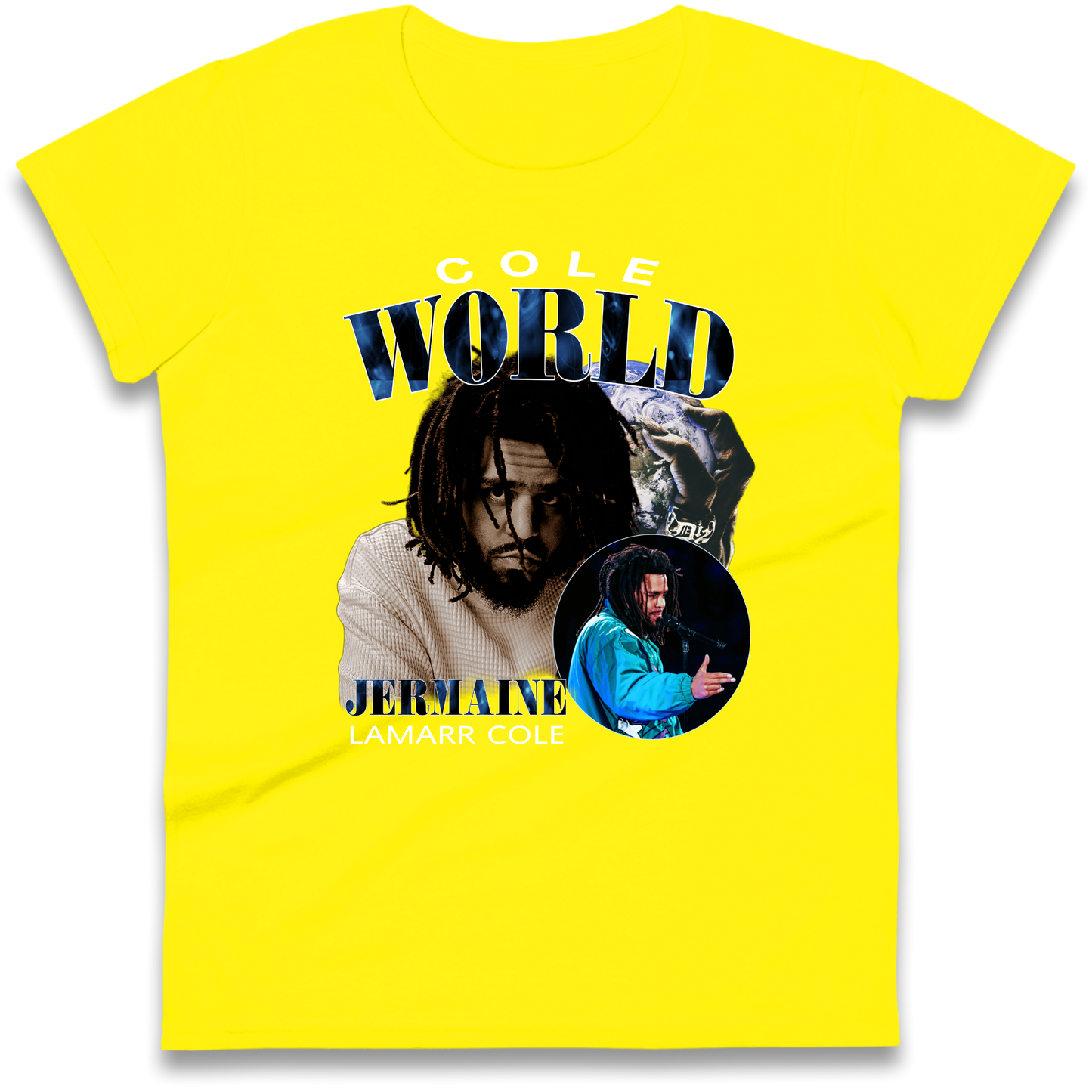 Cole World Jermaine Lamarr Cole Ladies Shirt