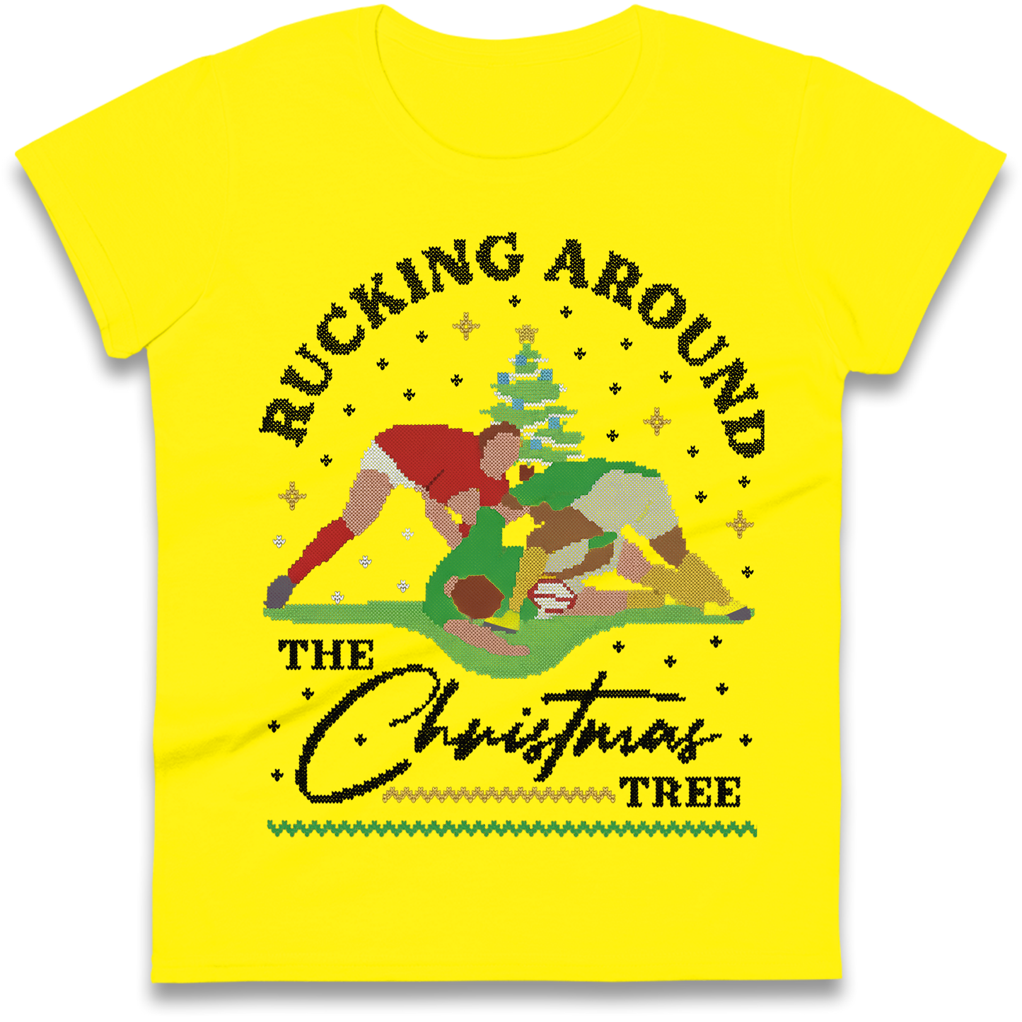 Rugby Christmas Ladies Shirt