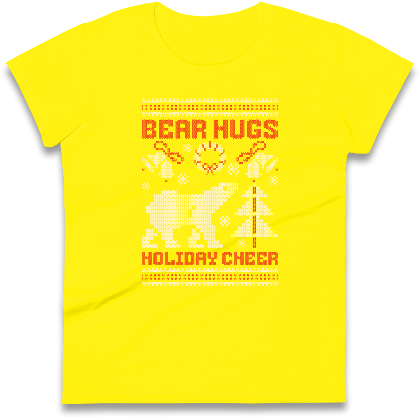 Bear Hugs Holiday Cheer Ladies Shirt