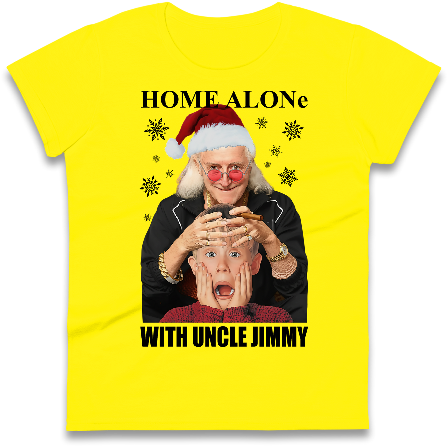 Home Alone Uncle Jimmy Ladies Shirt