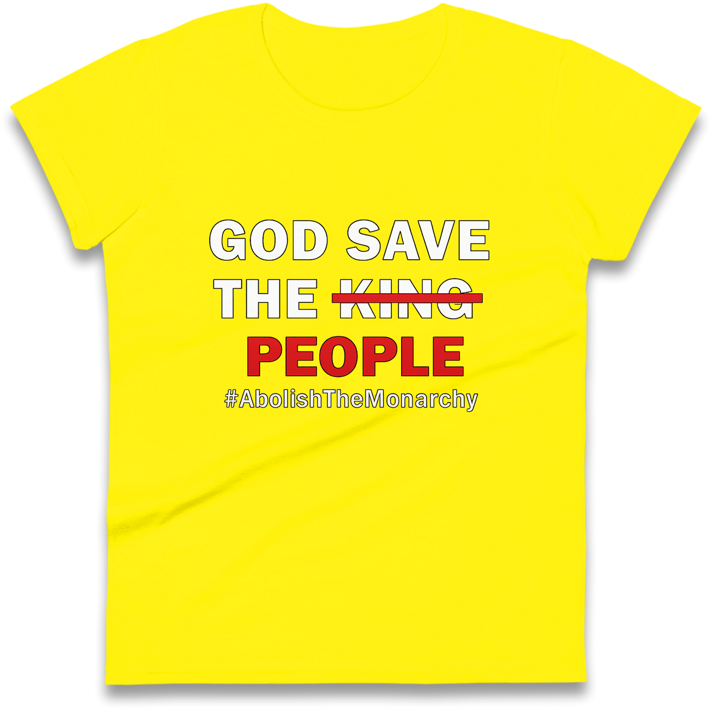 God Save The People Ladies Shirt