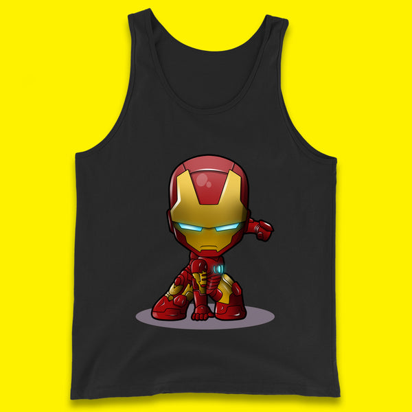 Marvel Avenger Iron Man Movie Character Ironman Costume Superhero Marvel Comics Tank Top