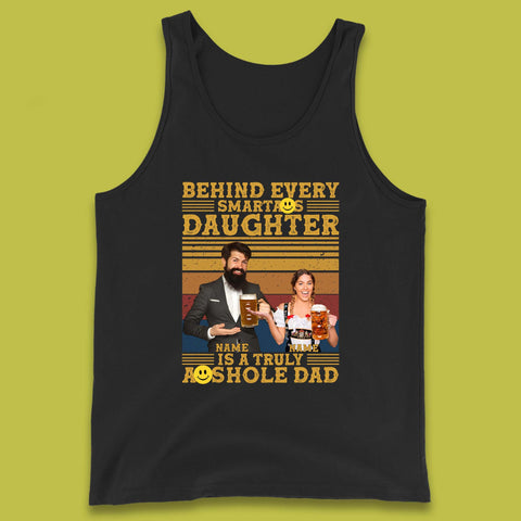 Personalised Truely Asshole Dad Tank Top