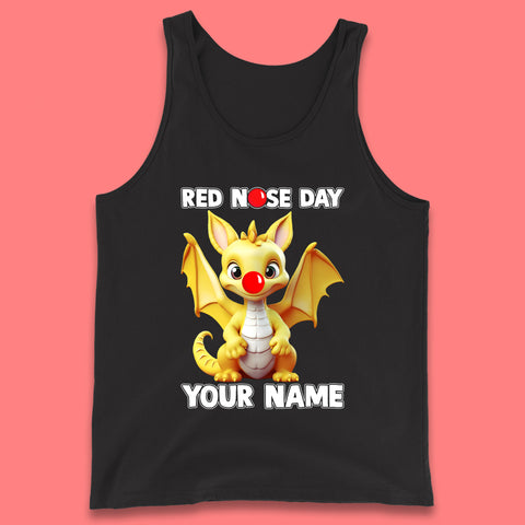 Personalised Dragon Red Nose Day Tank Top