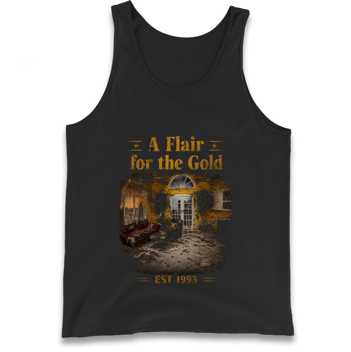 Ric Flair A Flair for The Gold Pro Wrestling WCW Tank Top