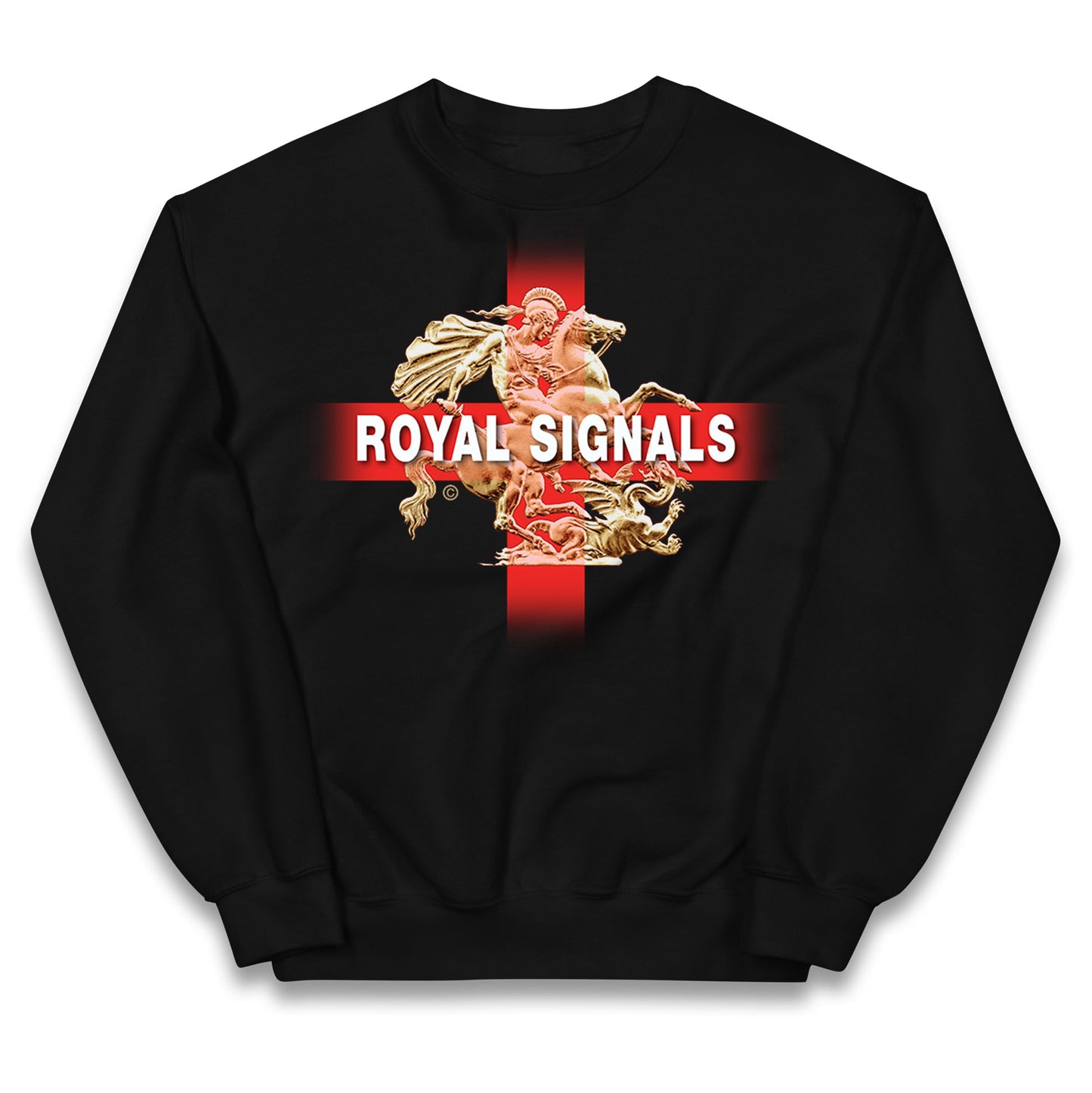 Royal Signals St George and The Dragon Kids Jumper