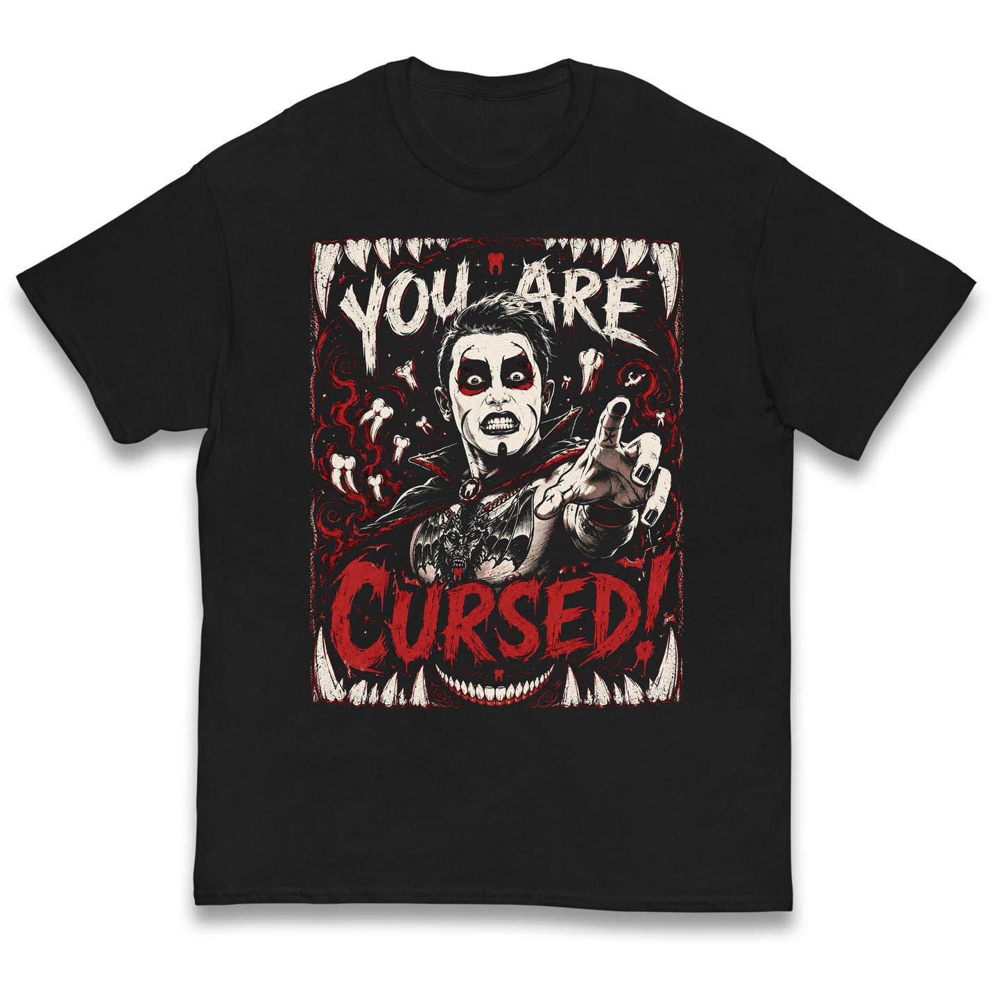 Danhausen You Are Cursed Pro Wrestling Kids T Shirt