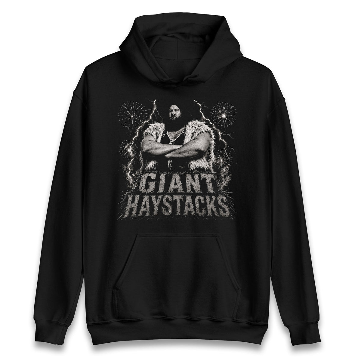 Giant Haystacks Pro Wrestling Hoodie
