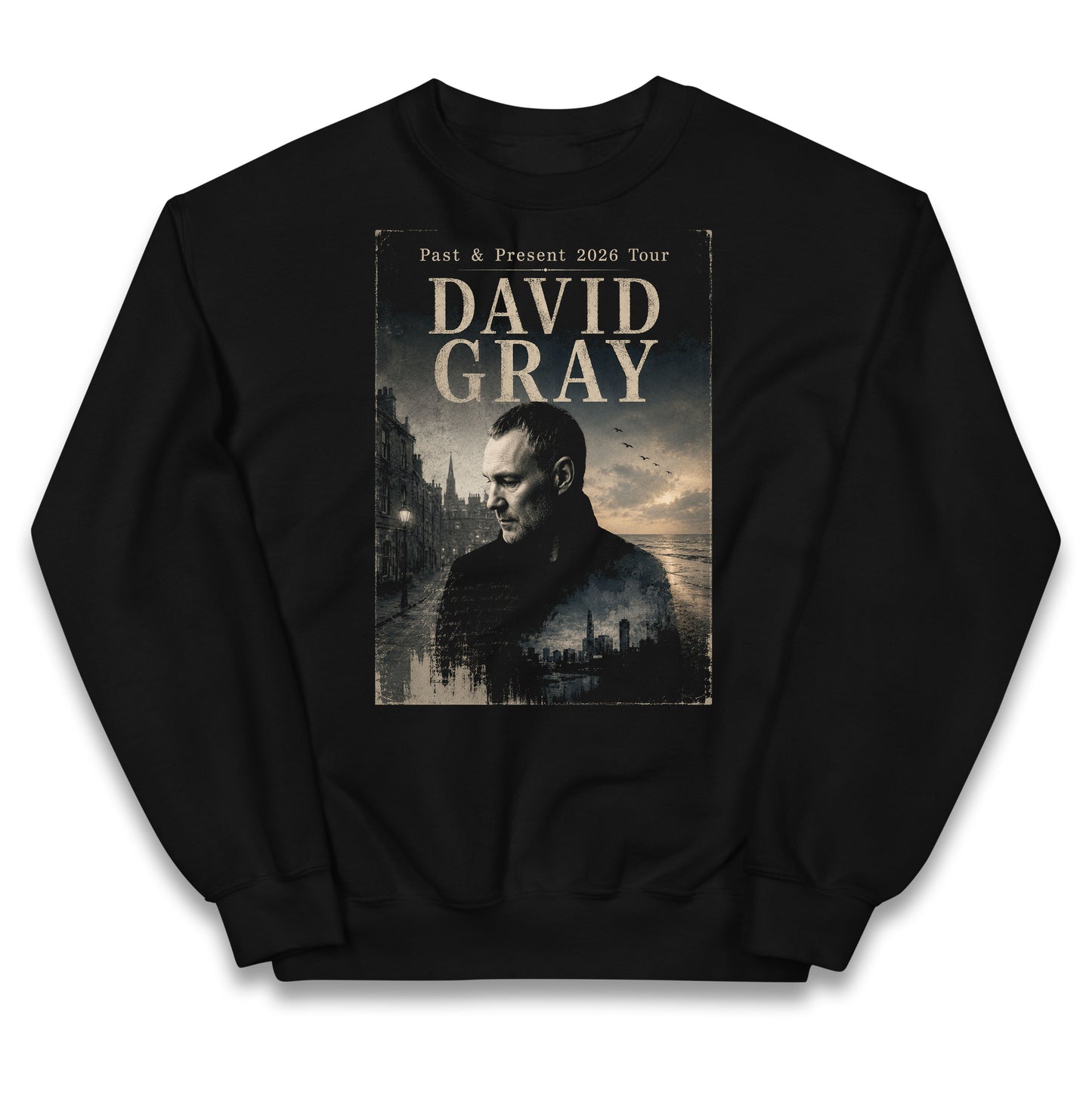 David Gray The Past And Present Tour 2026 Kids Jumper