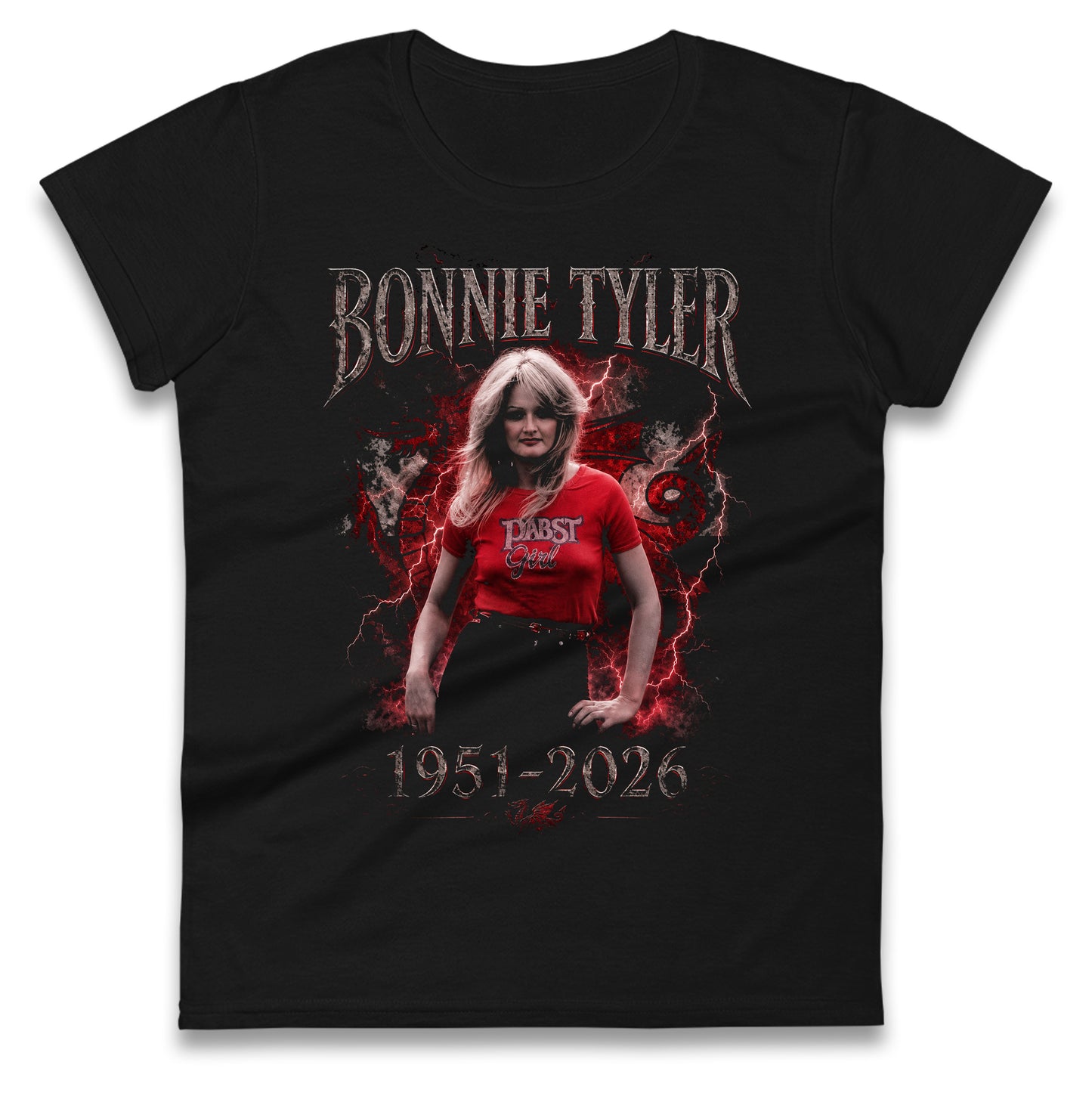 Bonnie Tyler 1951 2026 Ladies T Shirt
