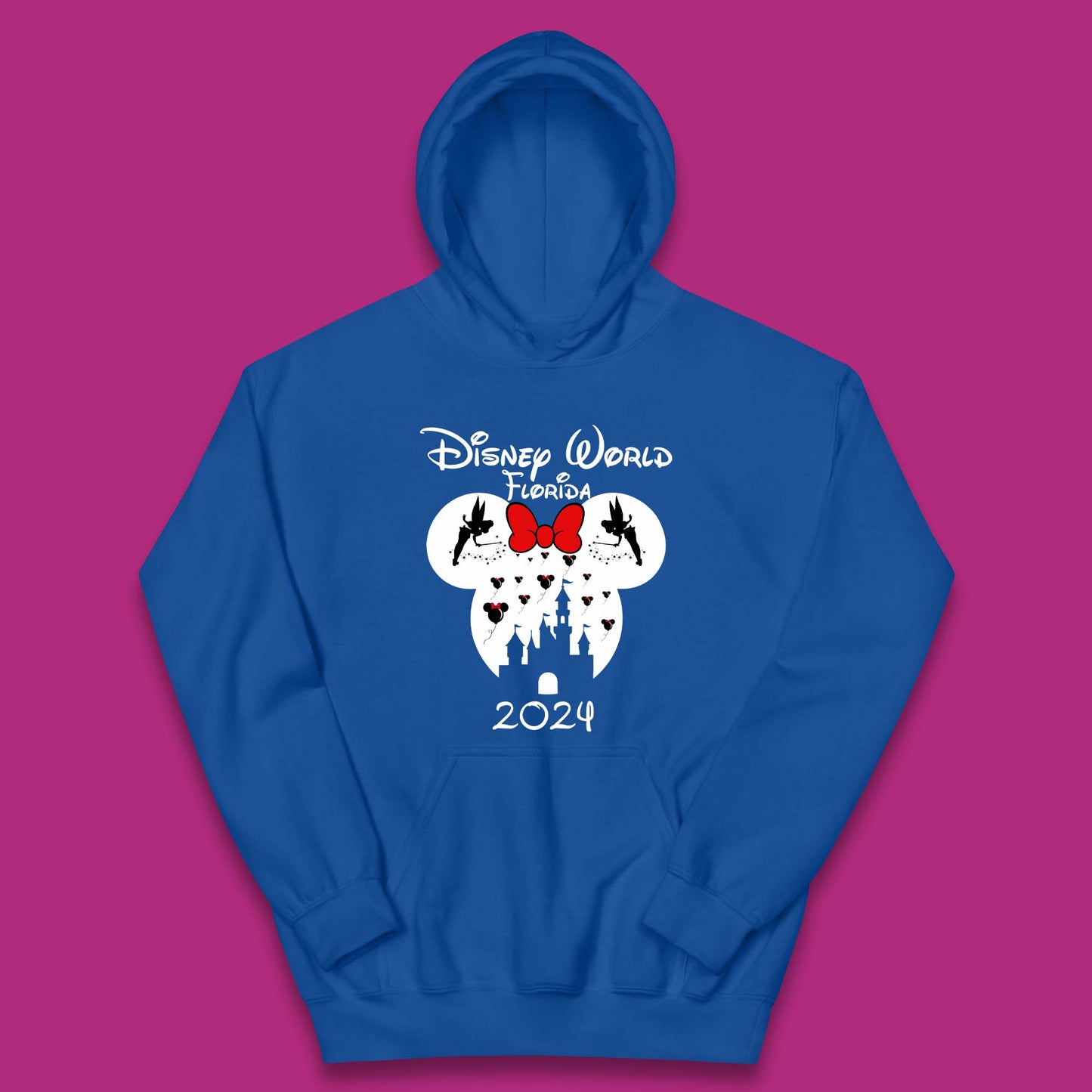 Disney World Florida 2024 Kids Hoodie