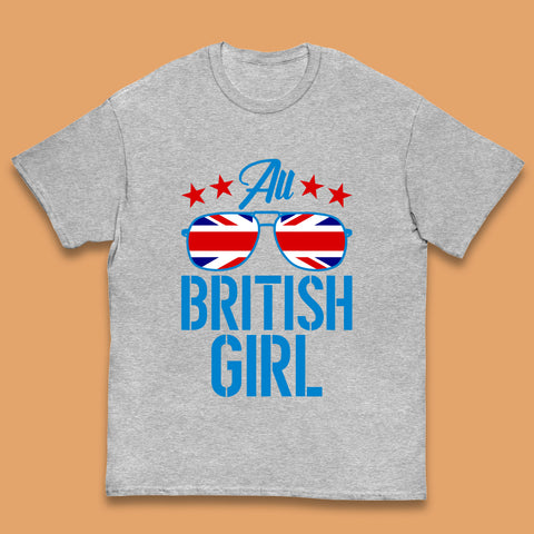British Girl Kids T-Shirt