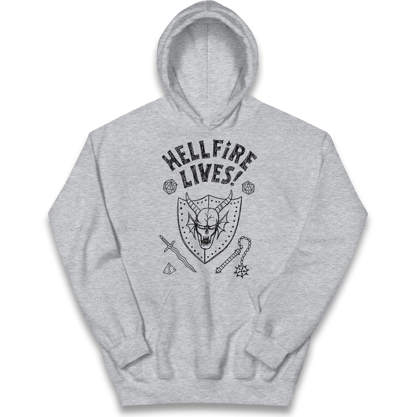 Hellfire Lives Kids Hoodie