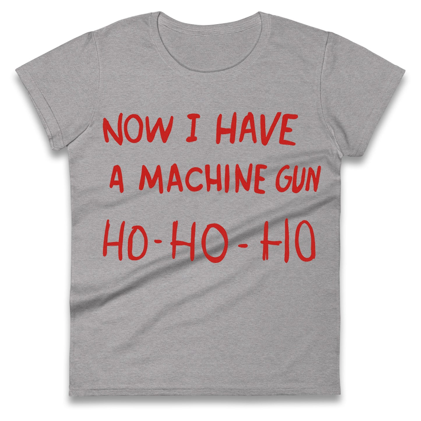 Ho Ho Ho Christmas Ladies T Shirt