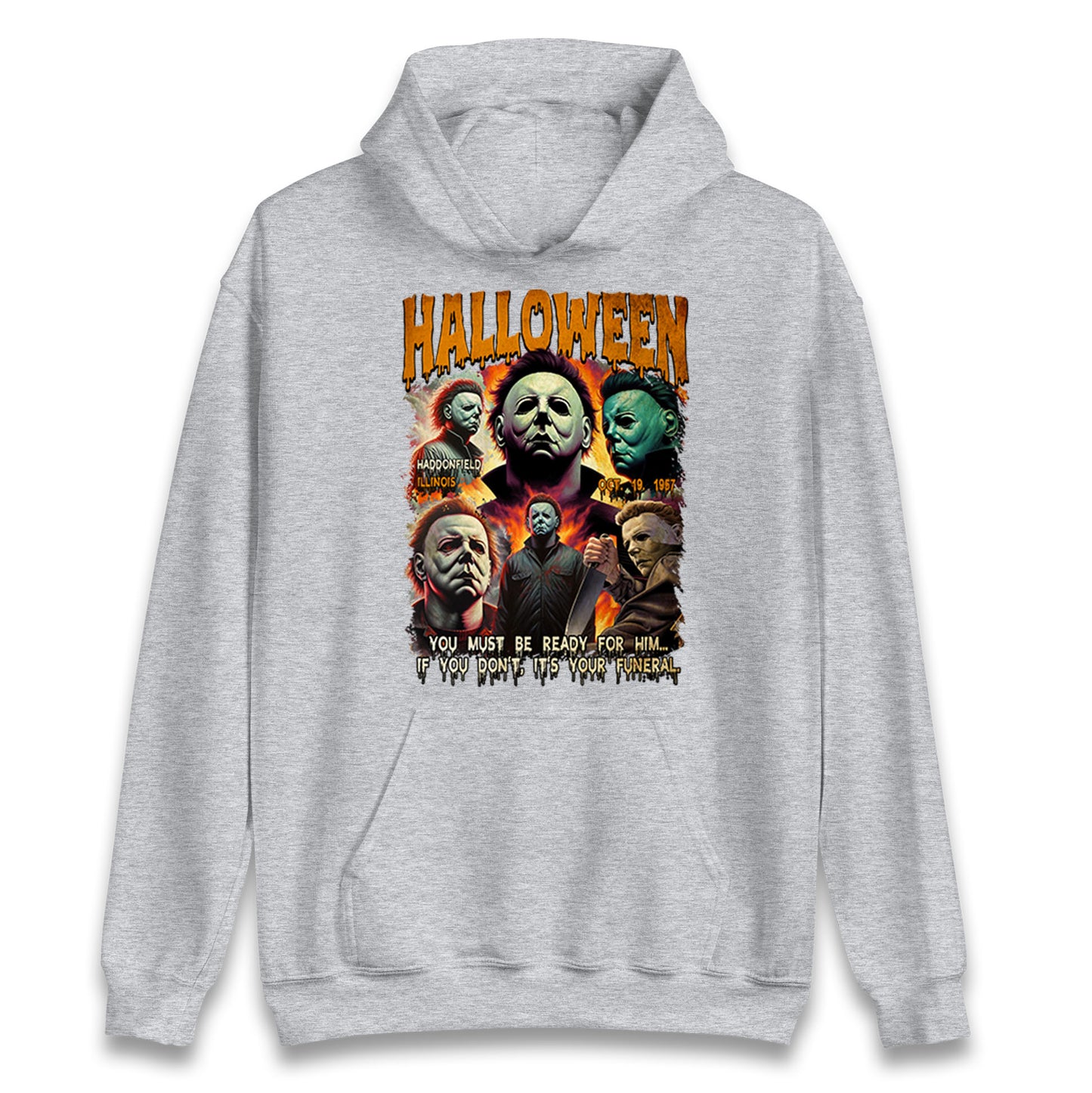 Michael Myers Horror Halloween Bootleg Unisex Hoodie
