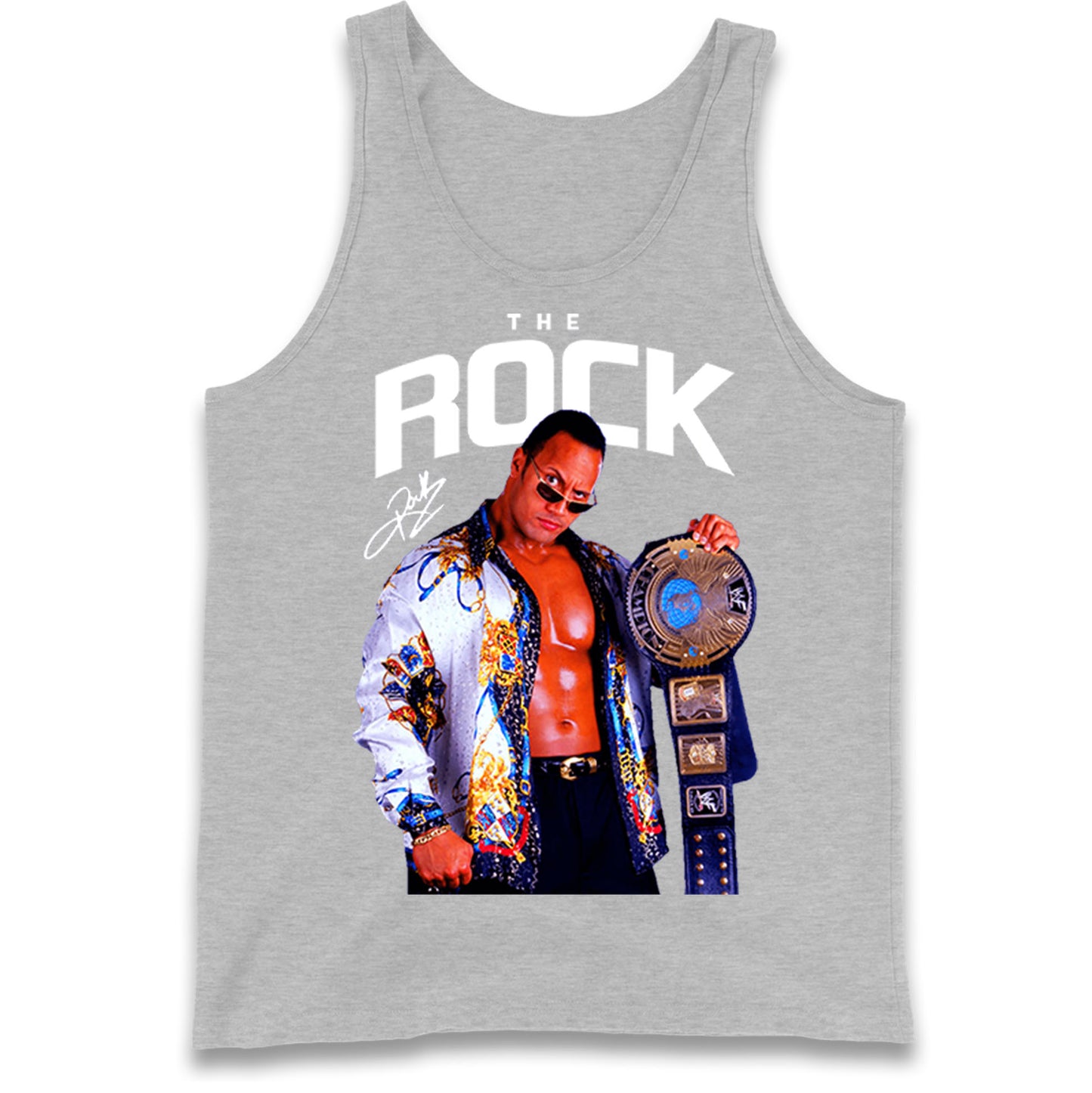 The Rock Tank Top WWE