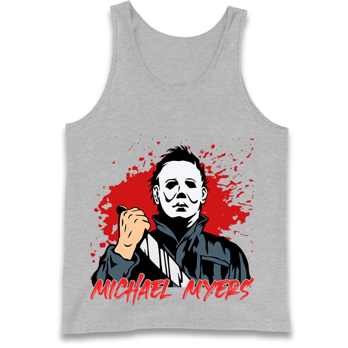 Michael Myers Horror Halloween Tank Top