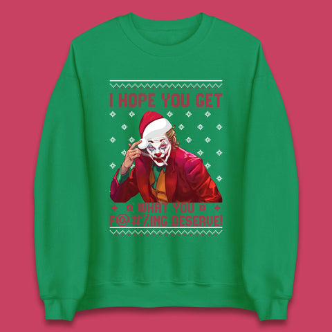 Joker Christmas Unisex Sweatshirt